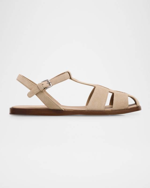 Odyssey Suede Fisherman Sandals